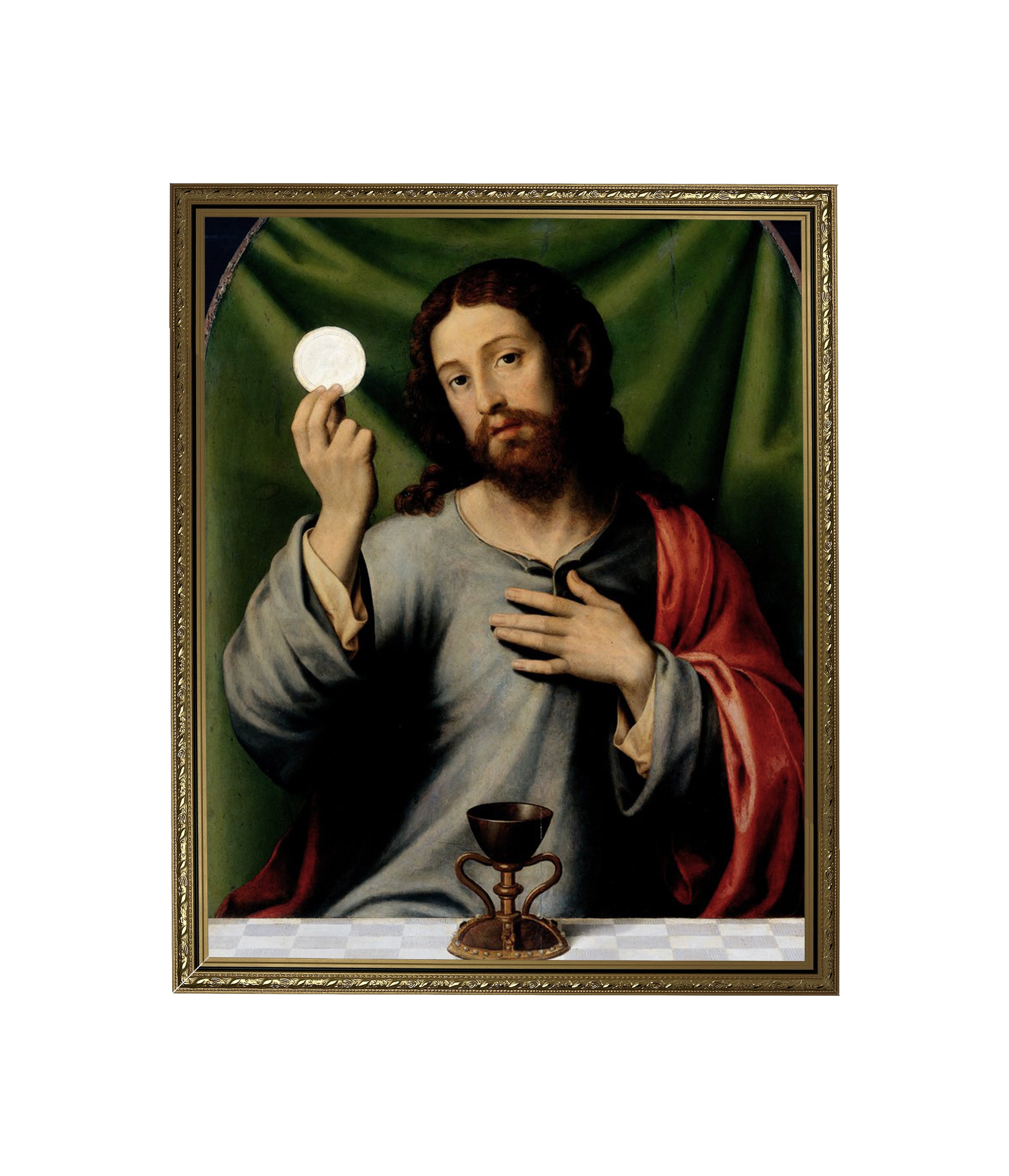 CRISTO COM A EUCARISTIA