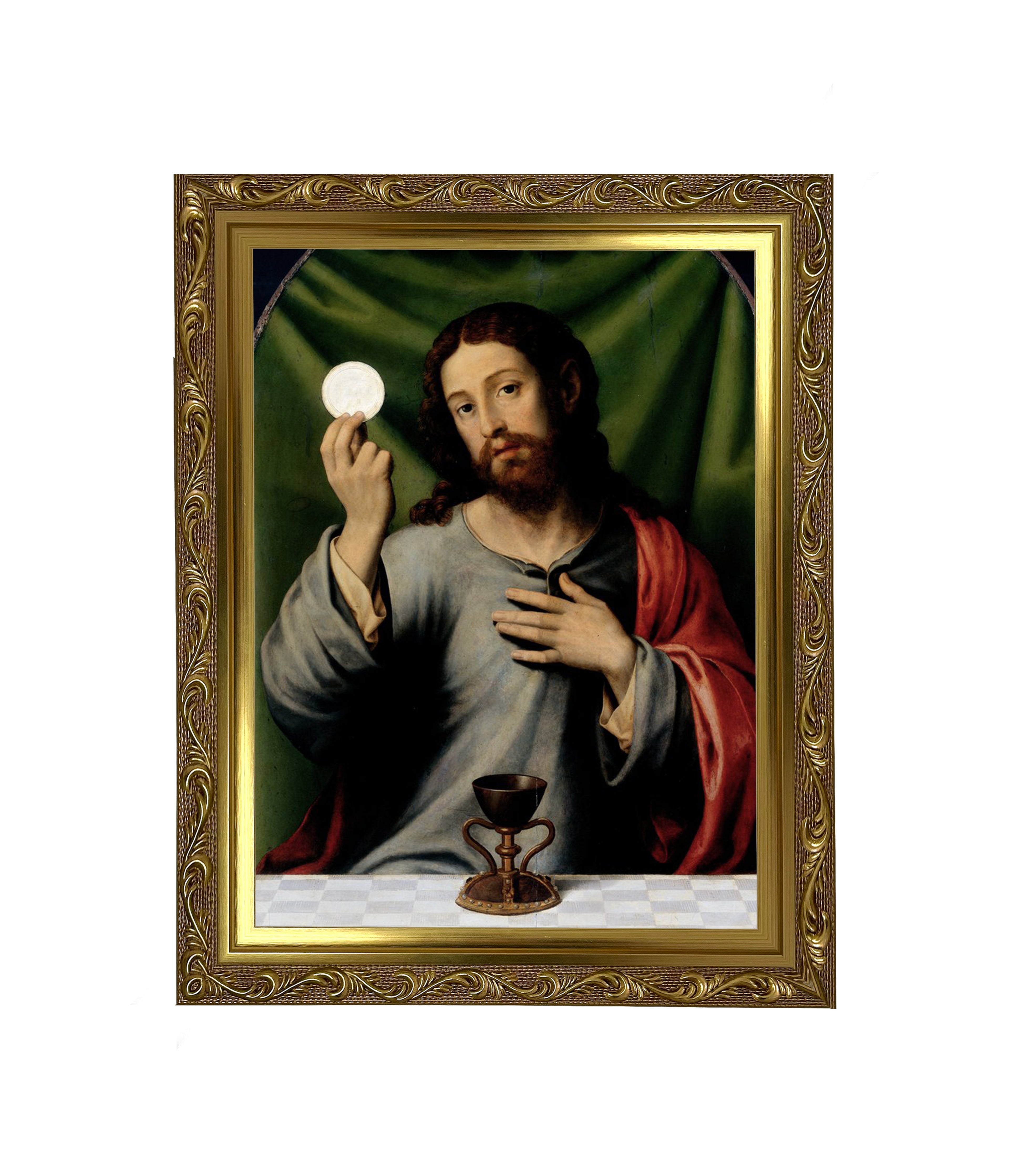 CRISTO COM A EUCARISTIA