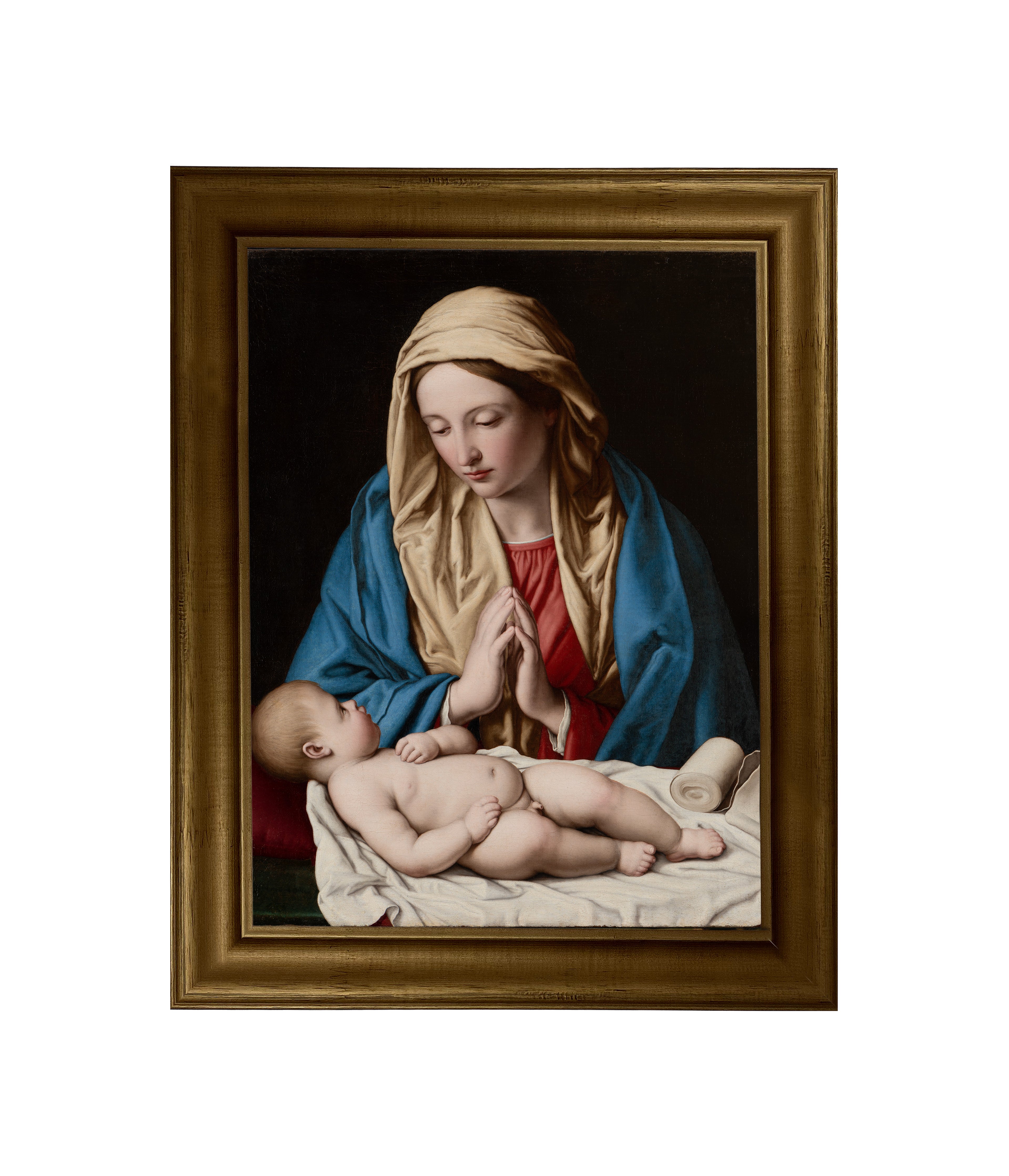 MARIA ADORANDO O MENINO JESUS